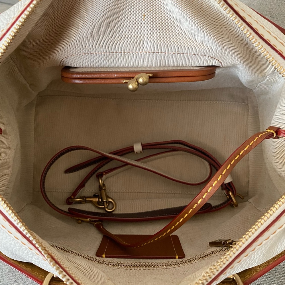 Coach 1941 Rogue Satchel Chalk - Picture 7 of 14